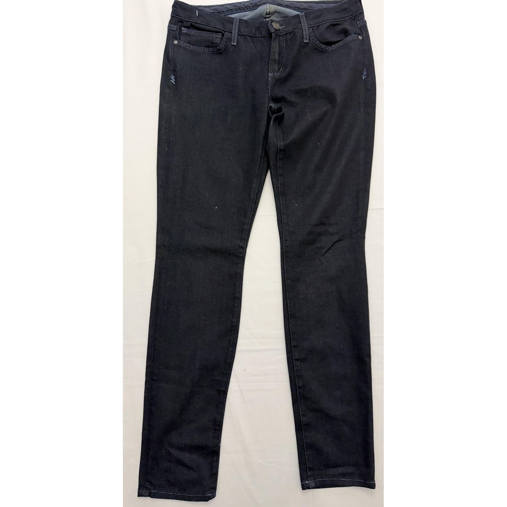 Marc‎ Allison Jeans Womens 31 Blue Dark Wash Mid Rise Straight Stretch 31x31 USA